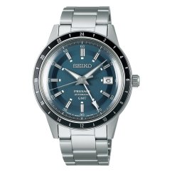 Seiko SSK009J1 Presage ‘Petrol Blue’ Style 60s Road Trip GMT