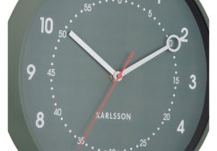 Designové nástěnné hodiny 6038GR Karlsson 32cm