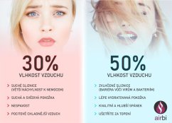 Airbi EVO WIFI - evaporační zvlhčovač vzduchu