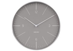 Dizajnové nástenné hodiny 5682GY Karlsson 28cm