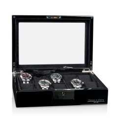 Kazeta na hodinky HEISSE & SÖHNE 70019-196.142 HS Tenor 10 - Schwarz