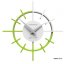 Dizajnové hodiny 10-018 CalleaDesign Crosshair 29cm (viac farebných verzií) Farba zelené jablko-76