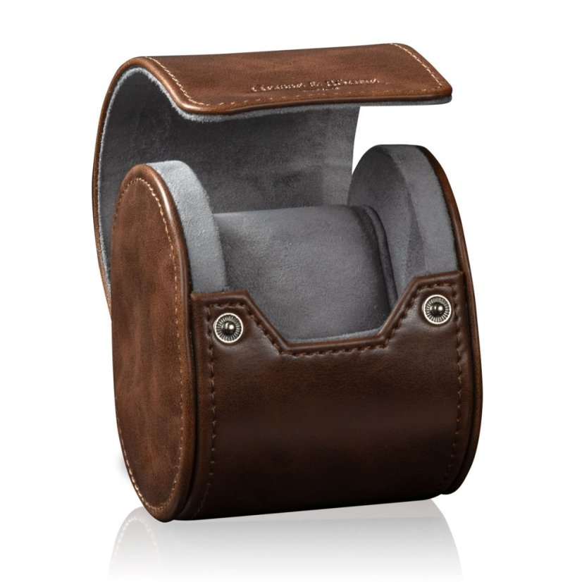 Cestovné púzdro na hodinky HEISSE & SÖHNE 70019-169 HS Vintage 1 - Braun