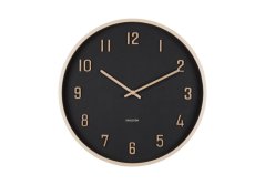 Dizajnové nástenné hodiny 6117BK Karlsson 40cm
