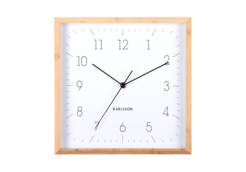Dizajnové nástenné hodiny 6114WH Karlsson 29cm