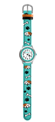 CLOCKODILE Modré dětské hodinky PEJSCI