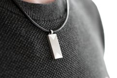 Oceľový náhrdelník JVD SSSN0012SE8SK50