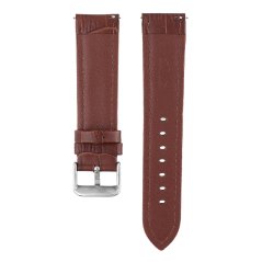 Kožený řemínek na hodinky PRIM RB.13231 (22 mm) - tmavě hnědý - RB.13231.2220.5252.L1