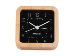 Designový budík 5924BK Karlsson 9cm