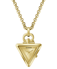 Guess Fame hodinkový náhrdelník GW1140G2