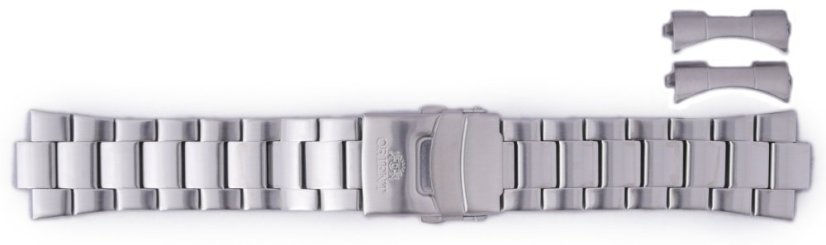 Ocelový náramek Orient KDEJVSS 24mm (pro model FUNE3), stříbrný