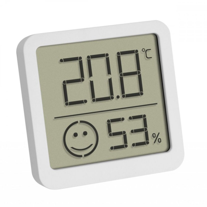 TFA 30.5053.02 - Digitální teploměr s vlhkoměrem - bílý