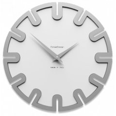 Dizajnové hodiny 10-017 CalleaDesign Roland 35cm (viac farebných variantov) Farba fialová klasik-73 - RAL4005