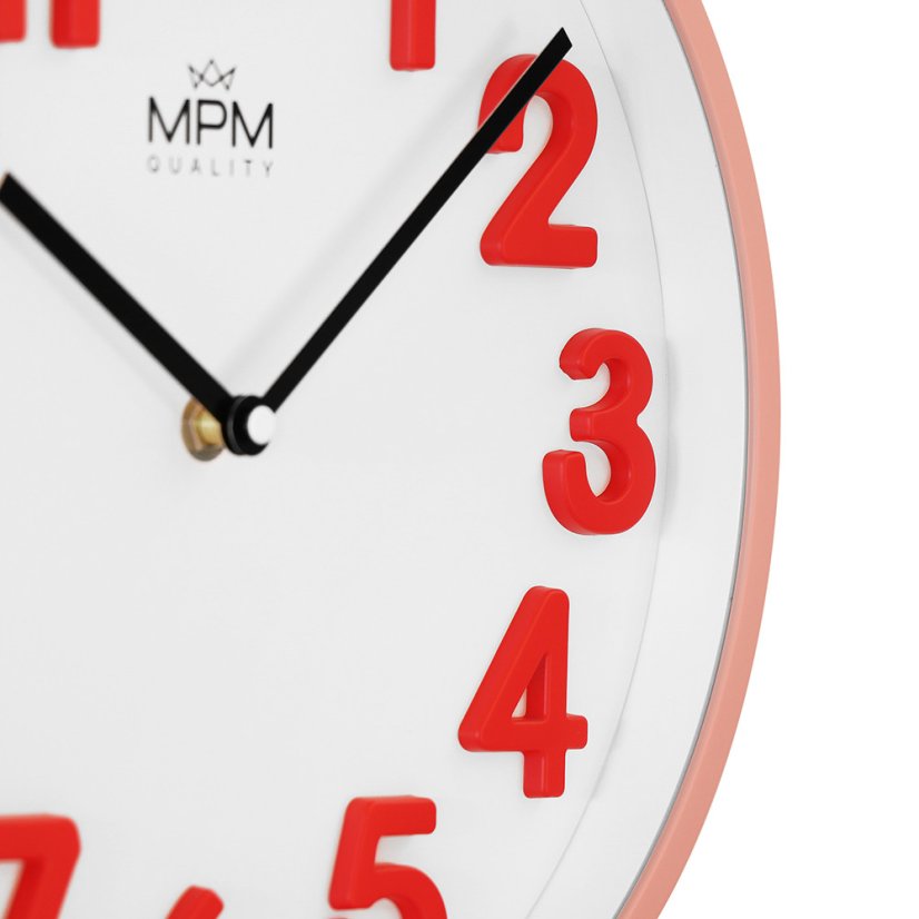 Nástenné hodiny s tichým chodom MPM Meridi - A - E01.4504.23