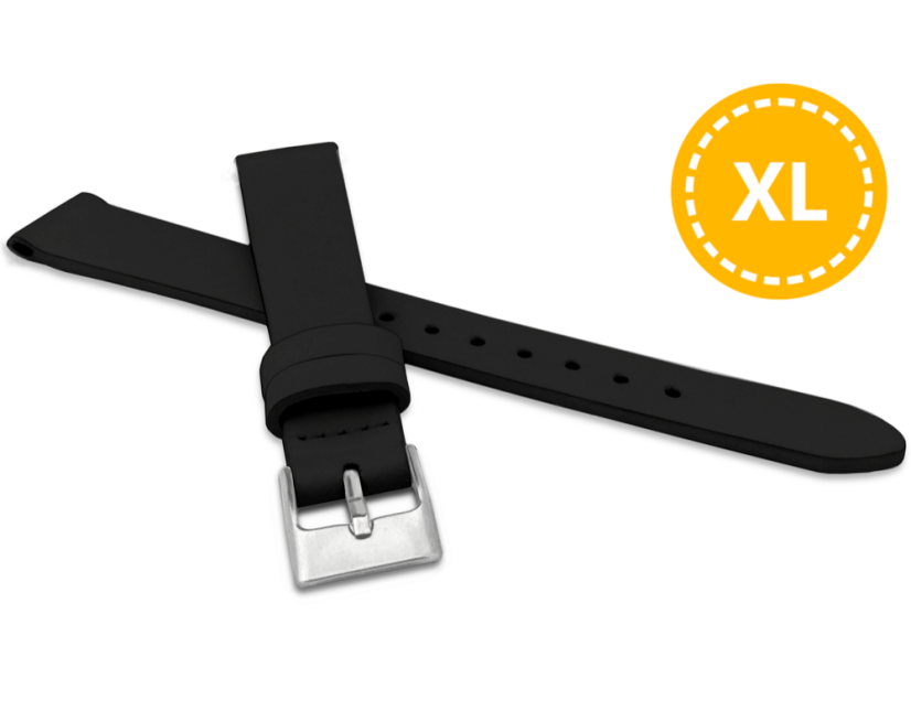 XL Predĺžený čierny remienok MINET z luxusnej kože Top Grain - 16 - XL MSSXB16 XL Predĺžený čierny remienok MINET z luxusnej kože Top Grain - 16 - XL MSSXB16