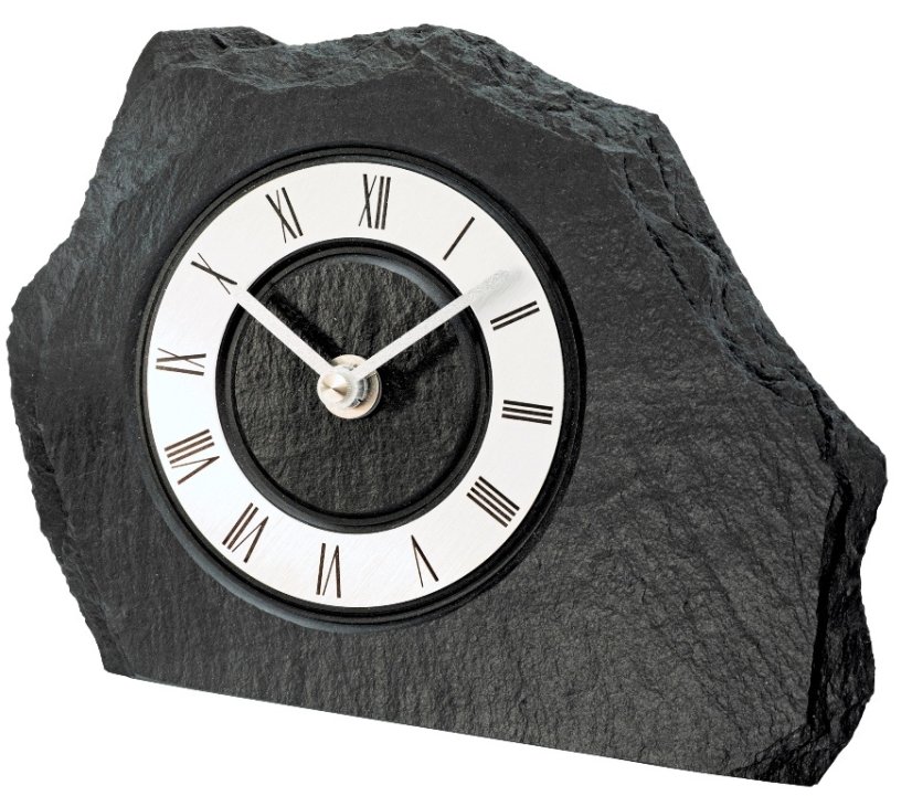 Břidlicové stolní hodiny 1104 AMS 20cm