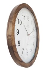 Dřevěné nástěnné hodiny s tichým chodem JVD NS22009/78