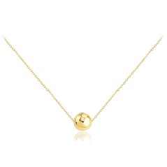 MINET Zlatý náhrdelník s guličkou Au 585/1000 1,25 g