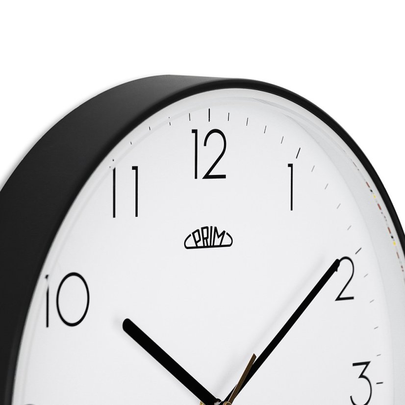 Nástěnné svítící hodiny s tichým chodem PRIM Sense - E01.4296.90
