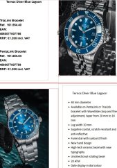 Davosa Ternos Diver Blue Lagoon 161.554.40 limitovaná edice