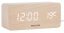 LED budík-hodiny 5933WD Karlsson s nabíječkou smartphonů 15cm