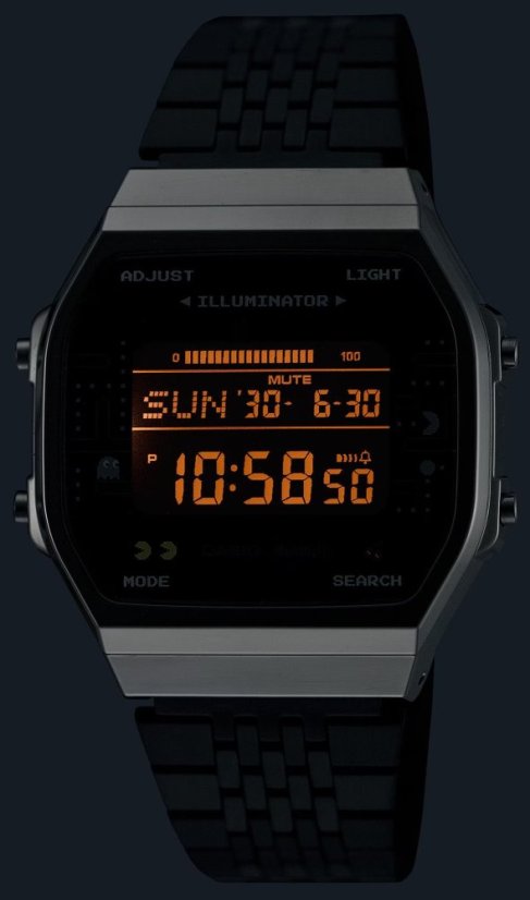 CASIO ABL-100WEPC-1BDR Vintage PAC-MAN Collaboration