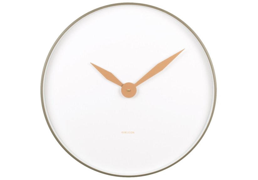 Dizajnové nástenné hodiny 5910GR Karlsson 50cm