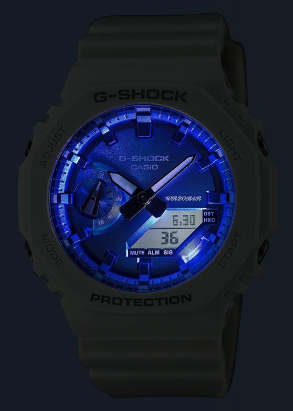 CASIO GA-2100WS-7AER G-Shock Carbon Core Guard Precious Heart