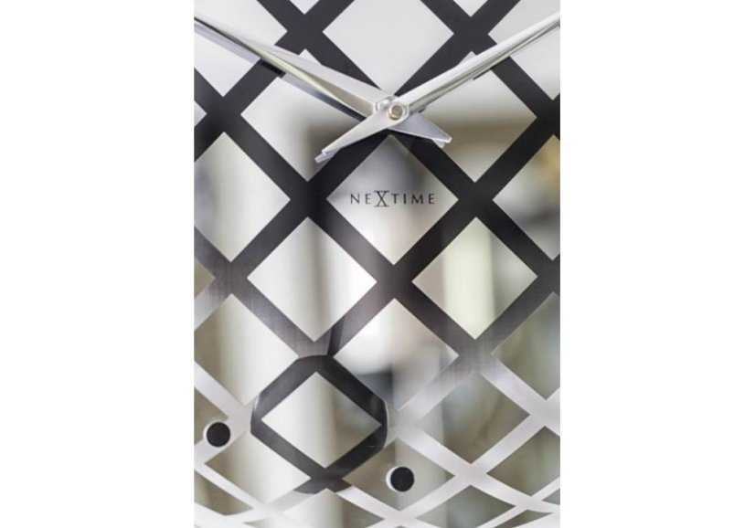 Designové nástěnné hodiny 8185zi Nextime Pendula Round 43cm