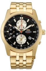 Ocelový náramek Orient KDDQVAA (pro model CTT0H), zlatý