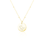 Pozlacený stříbrný náhrdelník znamení zvěrokruhu Blíženci JVD SVLN0327XH2GOBL