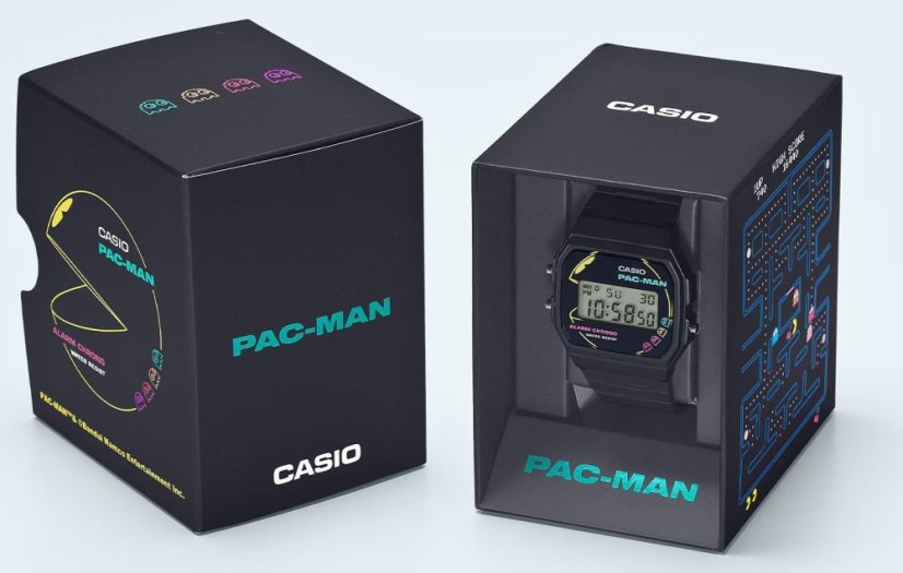 CASIO F-91WPC-1AER Digital PAC-MAN Collaboration