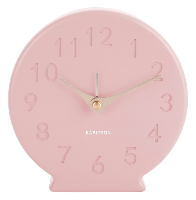 Dizajnové stolné hodiny 5770PI Karlsson 14cm Dizajnové stolné hodiny 5770PI Karlsson 14cm