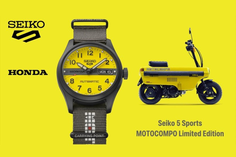 Seiko 5 Sports Field Style x Honda MOTOCOMPO Limited Edition HDB010K1