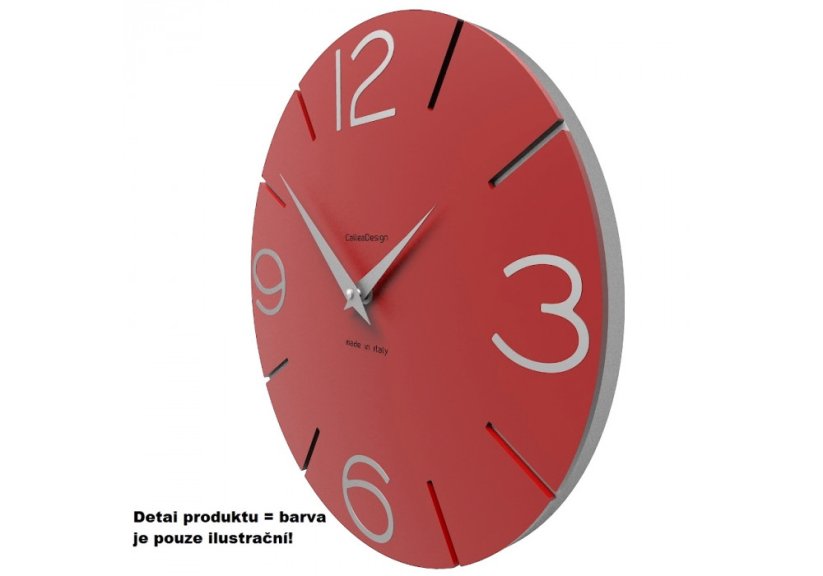 Dizajnové hodiny 10-005-54 CalleaDesign Smile 30cm