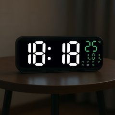 Digitálne svietiace hodiny s češtinou JVD DH9016.3