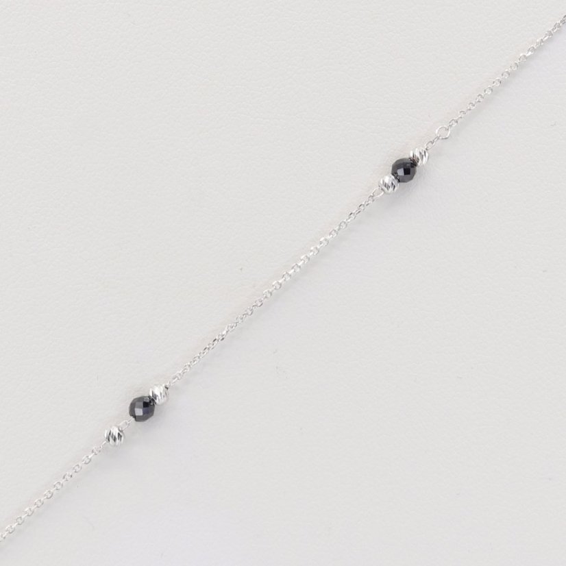 Zlatý náramek z bílého zlata NB033W (585/1000) Zlatý náramek z bílého zlata NB033W (585/1000)