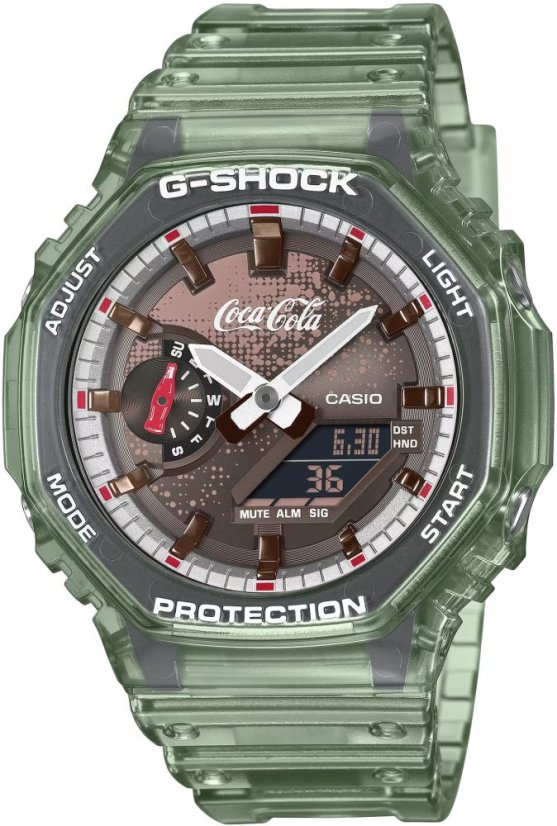 CASIO GA-2100CC-3AER G-Shock Carbon Core Guard Coca-Cola® Collaboration
