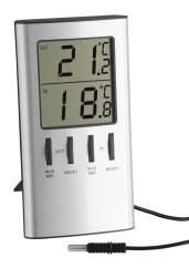 TFA 30.1027 - Digitální teploměr s kabelovým čidlem
