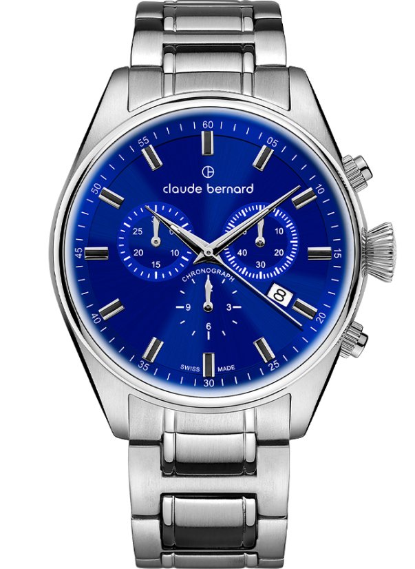 Claude Bernard 10254 3M BUIN Proud Heritage quartz chrono