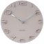 Dizajnové nástenné hodiny 5311GY Karlsson 42cm