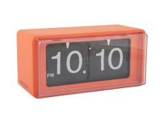 Designové nástěnné-stolní překlápěcí hodiny 6055OR Karlsson 20cm