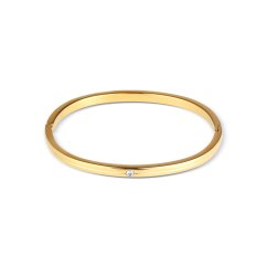 Pozlátený oceľový náramok JVD SSSB0095XI8GO00