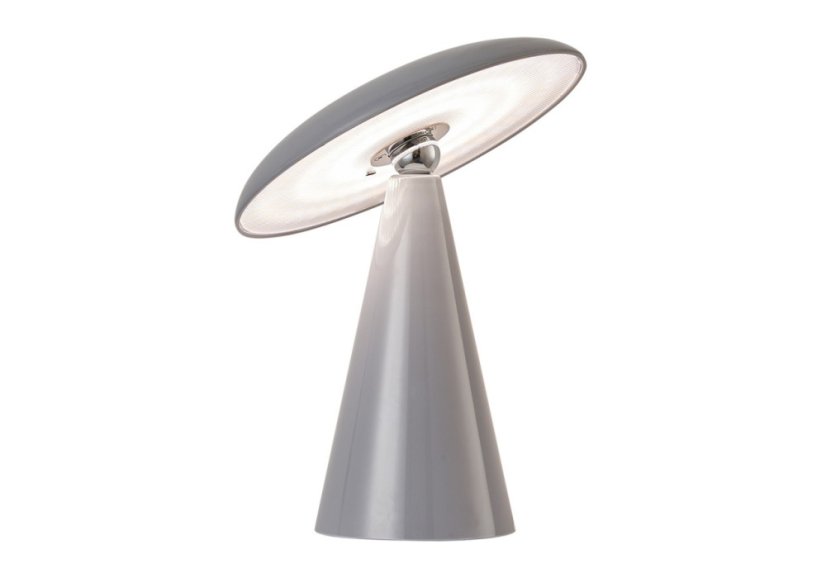 Stolná nabíjacia LED lampa 2073GY Leitmotiv 26cm