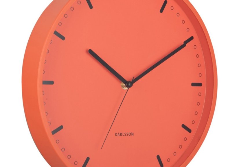Dizajnové nástenné hodiny 6071OR Karlsson 30cm