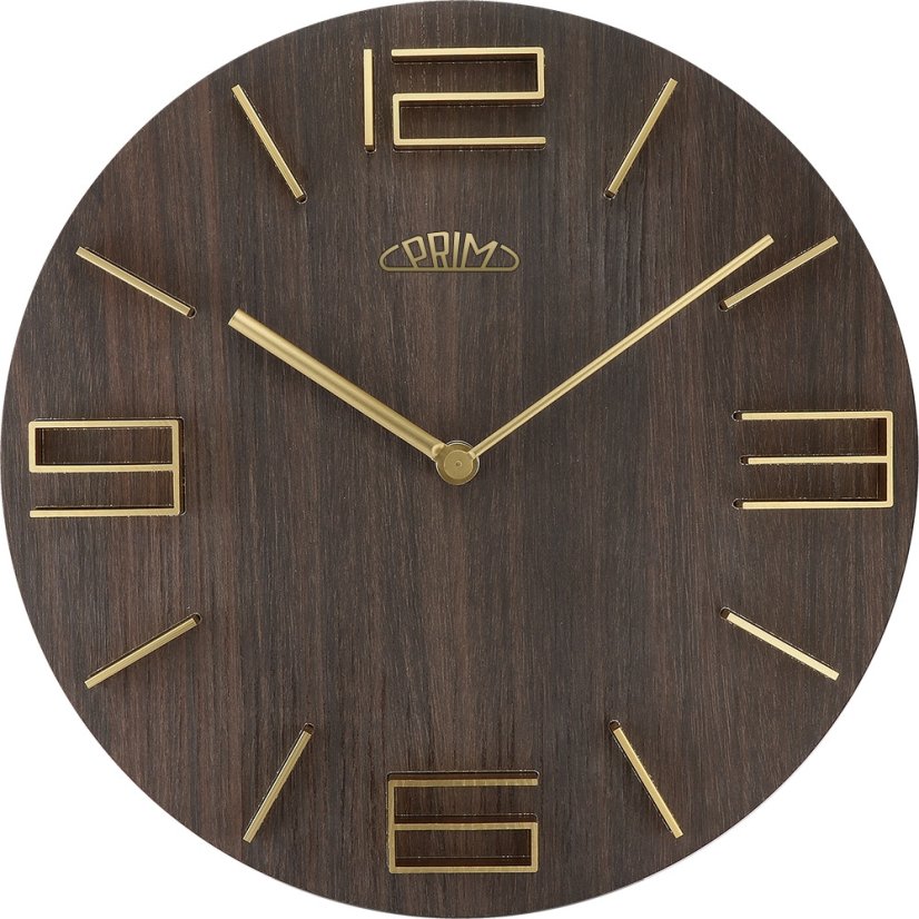 Nástenné hodiny PRIM Timber Breezy II (E01P.4083.54)