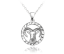MINET Strieborný náhrdelník Zodiac znamení KOZOROH