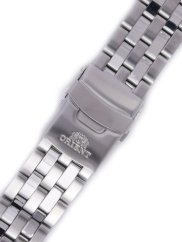 Ocelový náramek Orient PDDMESS 23mm (pro model FFT00), stříbrný