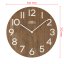 Drevené hodiny PRIM Genuine Veneer - C - E07P.4245.5400