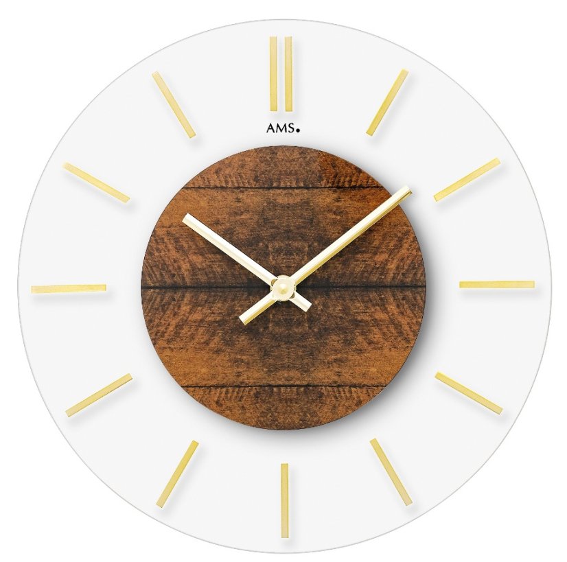 Designové nástěnné hodiny 9661 AMS 30cm Designové nástěnné hodiny 9661 AMS 30cm